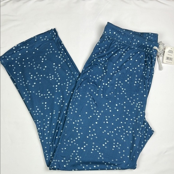 Eddie Bauer New Women’s Sleepwear Star Print Drawstring Pant - Picture 1 of 6